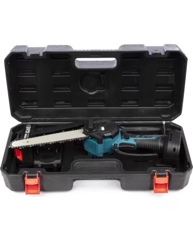 DAM MINI MOTOSIERRA INALAMBRICA 21V CON HOJA DE 8 PULGADAS 2 BAT AZUL