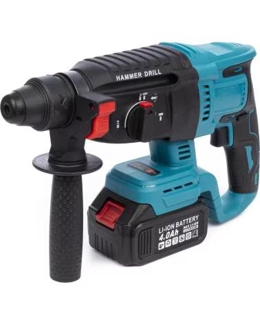 DAM MARTILLO PERFORADOR 21V CON MOTOR SIN ESCOBILLAS Y 2 BATERIA AZUL