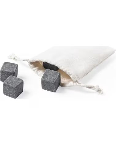 DAM SET CUBITOS REUTILIZABLE 4 PIEZAS FUNDA ALGODON GRIS OSCURO