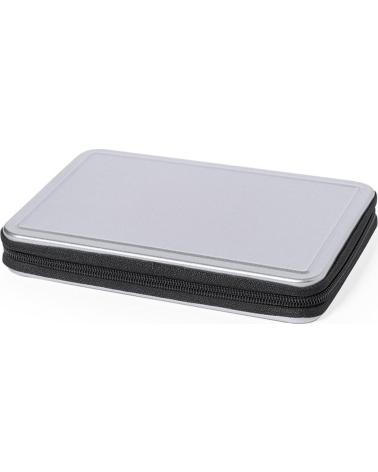DAM SET DE HERRAMIENTAS AMBERY, 25 ACCESORIOS EN ESTUCHE PLATA