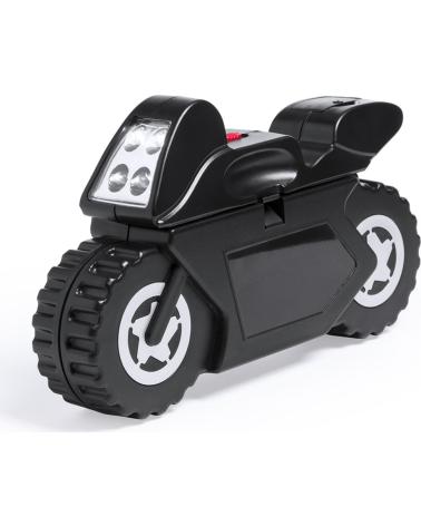 DAM SET DE HERRAMIENTAS MOSTIK CON 21 ACCESORIOS EN ESTUCHE FORMA MOTO NEGRO