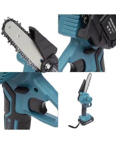 DAM SET DE 2 HERRAMIENTAS ELECTRICAS CON MOTOSIERRA TIJERAS DE P AZUL
