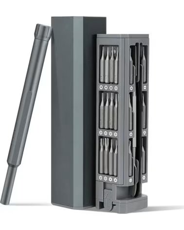 DAM JUEGO DE DESTORNILLADOR DE PRECISION 44 EN 1 CON ROSCA GIRAT GRIS