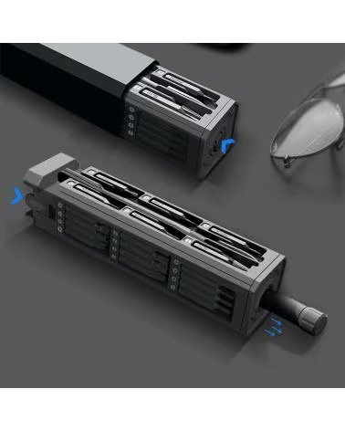 DAM JUEGO DE DESTORNILLADOR DE PRECISION 44 EN 1 CON ROSCA GIRAT GRIS
