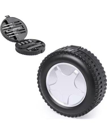 DAM SET DE HERRAMIENTAS WHEELS CON 20 ACCESORIOS EN ESTUCHE RESI NEGRO
