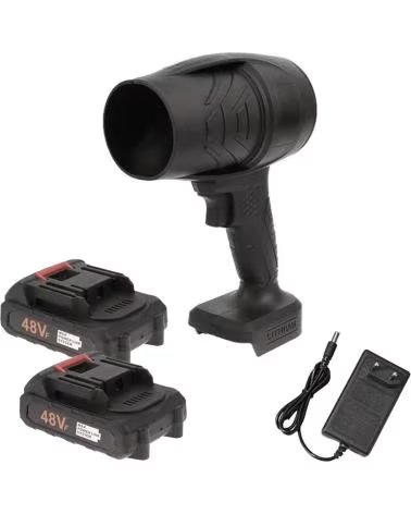 DAM SOPLADOR INALAMBRICO CON MOTOR SIN ESCOBILLAS VELOCIDAD REGU NEGRO