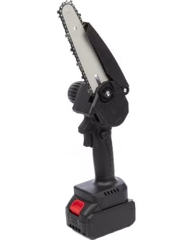 DAM MOTOSIERRA DE 6 PULGADAS 20000 RPM 180W Y DOBLE BATERIA BATE NEGRO