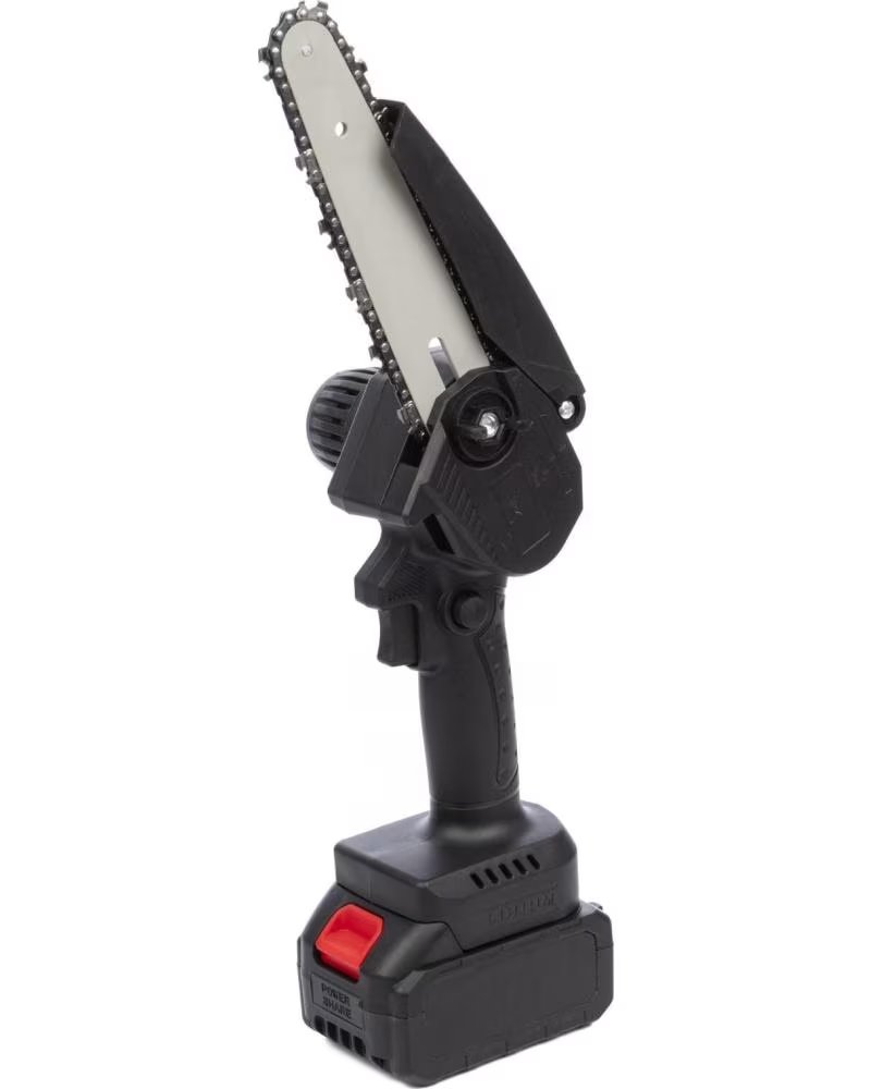 DAM MOTOSIERRA DE 6 PULGADAS 20000 RPM 180W Y DOBLE BATERIA BATE NEGRO