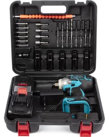 DAM LLAVE DE IMPACTO ELECTRICA INALAMBRICA 12V CON MOTOR SIN ESC AZUL
