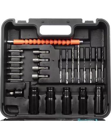 DAM LLAVE DE IMPACTO ELECTRICA INALAMBRICA 12V CON MOTOR SIN ESC AZUL