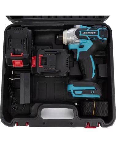 DAM LLAVE DE IMPACTO ELECTRICA INALAMBRICA 12V CON MOTOR SIN ESC AZUL