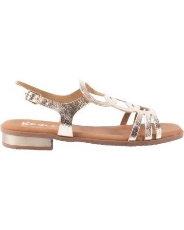 KESLEM 5874 SANDAL IN GOLD ORO