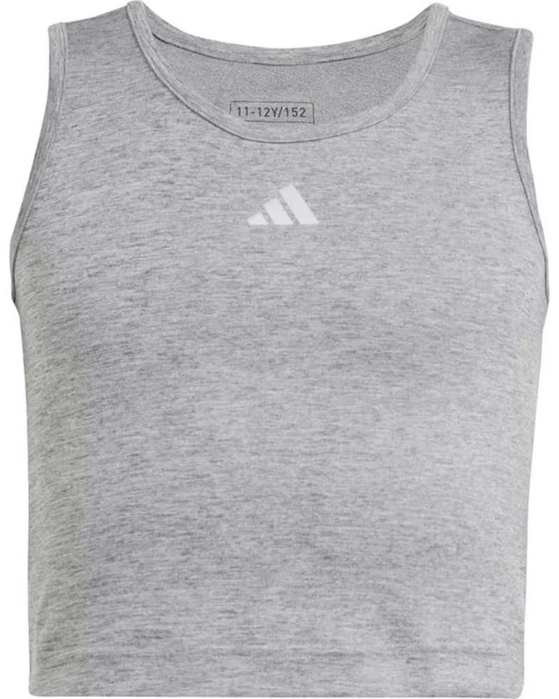 ADIDAS CAMISETA DE TIRANTES EN PARA NINAS GRIS
