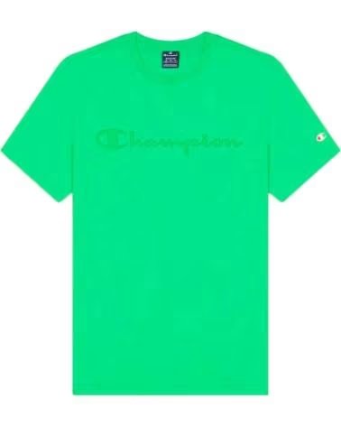 CHAMPION CAMISETA 218531GS024 DE MANGA CORTA PARA HOMBRE VERDE