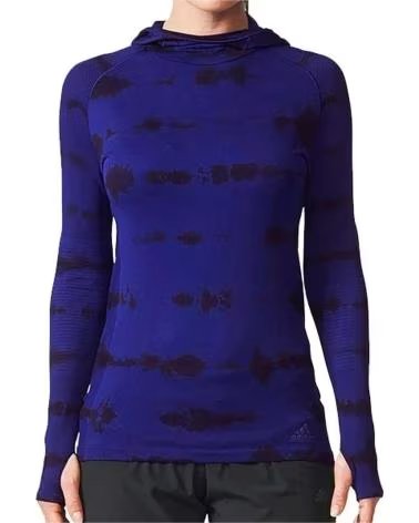 ADIDAS FELPA CON CAPPUCCIO BQ9392 DA DONNA AZUL