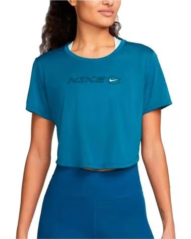 NIKE CAMISETA DE MANGA CORTA DM7391404 PARA MUJER AZUL