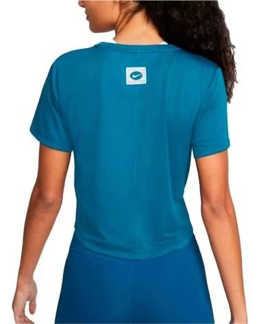 NIKE CAMISETA DE MANGA CORTA DM7391404 PARA MUJER AZUL