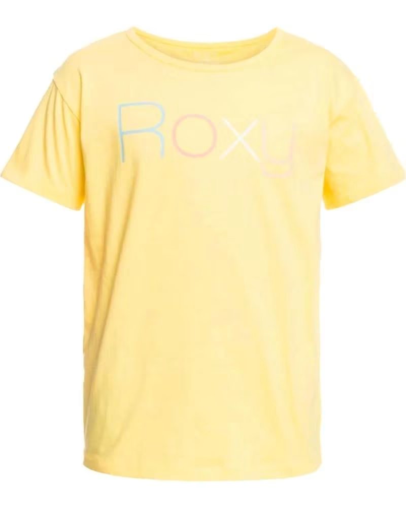 ROXY CAMISETA ERGZT03845YEQ0 MANGA CORTA NIÑA AMARILLO