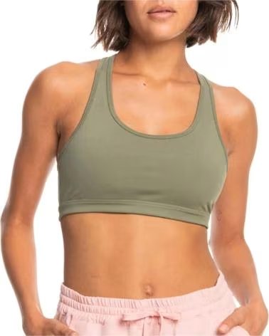 ROXY SPORTS BRA ERJKT03940TPC0 GREEN VERDE