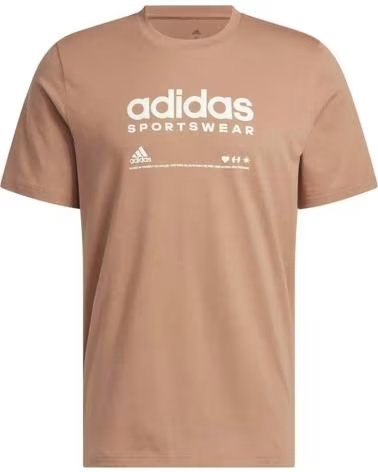 ADIDAS T-SHIRT H49668 A MANICHE CORTE DA UOMO NARANJA