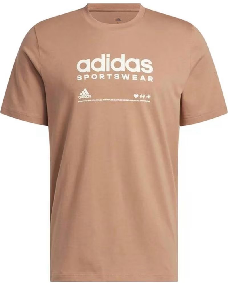 ADIDAS T-SHIRT H49668 A MANICHE CORTE DA UOMO NARANJA