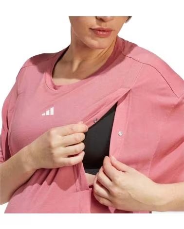 ADIDAS CAMISETA DE MANGA CURTA IC2326 PARA MULHER ROSA