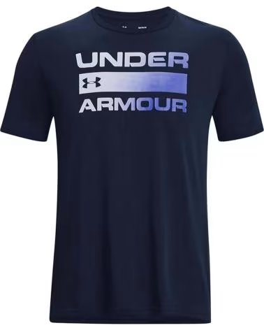 UNDER ARMOUR T-SHIRT TEAM ISSUE WORDMARK 1329582-408 AZUL