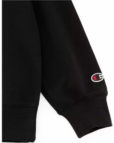 CHAMPION SWEATSHIRT NEW YORK TEAM SINCE 1919 BLACK NEGRO