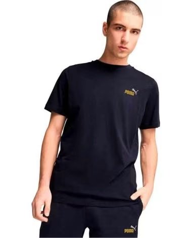 PUMA CAMISETA DE MANGA CORTA NEGRO