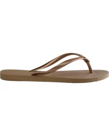 TONGS HAVAIANAS SLIM CRYSTAL SWAROVSKI ROSE GOLD