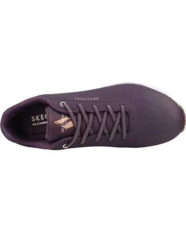 SKECHERS SNEAKERS UNO SHIMMER AWAY VIOLA DKPR