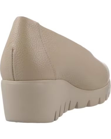 WONDERS NATURE C33100 KEILABSATZ-BALLERINAS AUS LEDER BEIG