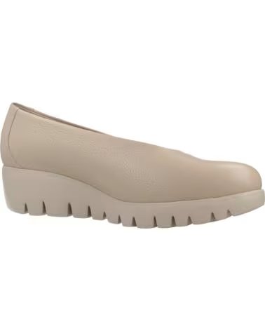 WONDERS NATURE C33100 KEILABSATZ-BALLERINAS AUS LEDER BEIG