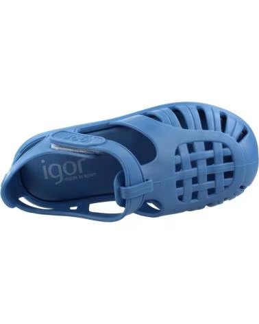 IGOR SANDALI BAMBINO S10271 BLU AZUL