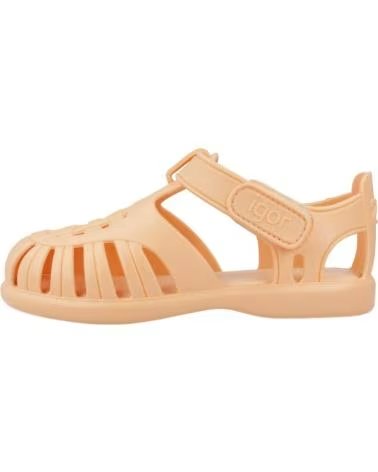 IGOR SANDALI BAMBINO S10271 ARANCIONE APRICOT
