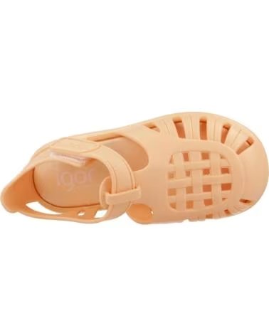 IGOR SANDALI BAMBINO S10271 ARANCIONE APRICOT