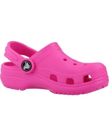 CROCS CLASSIC CLOG T SANDÁLIAS INFANTIS ROSA PNKCRH