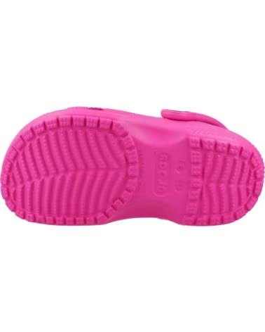 CROCS CLASSIC CLOG T SANDÁLIAS INFANTIS ROSA PNKCRH