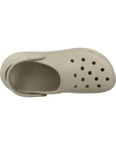 CROCS CLASSIC CRUSH CLOG LIGHT BROWN METEOR