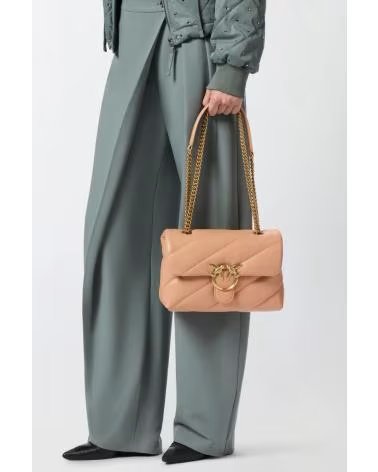 PINKO BOLSA LOVE CLASSIC PUFF CL SH ROSA C79Q