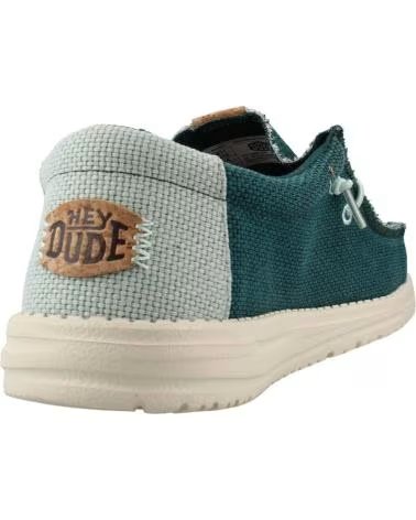HEY DUDE ZAPATILLAS HD40003-3CF EN VERDE PARA UNISEX DEEP GREEN-HARBOR GREY