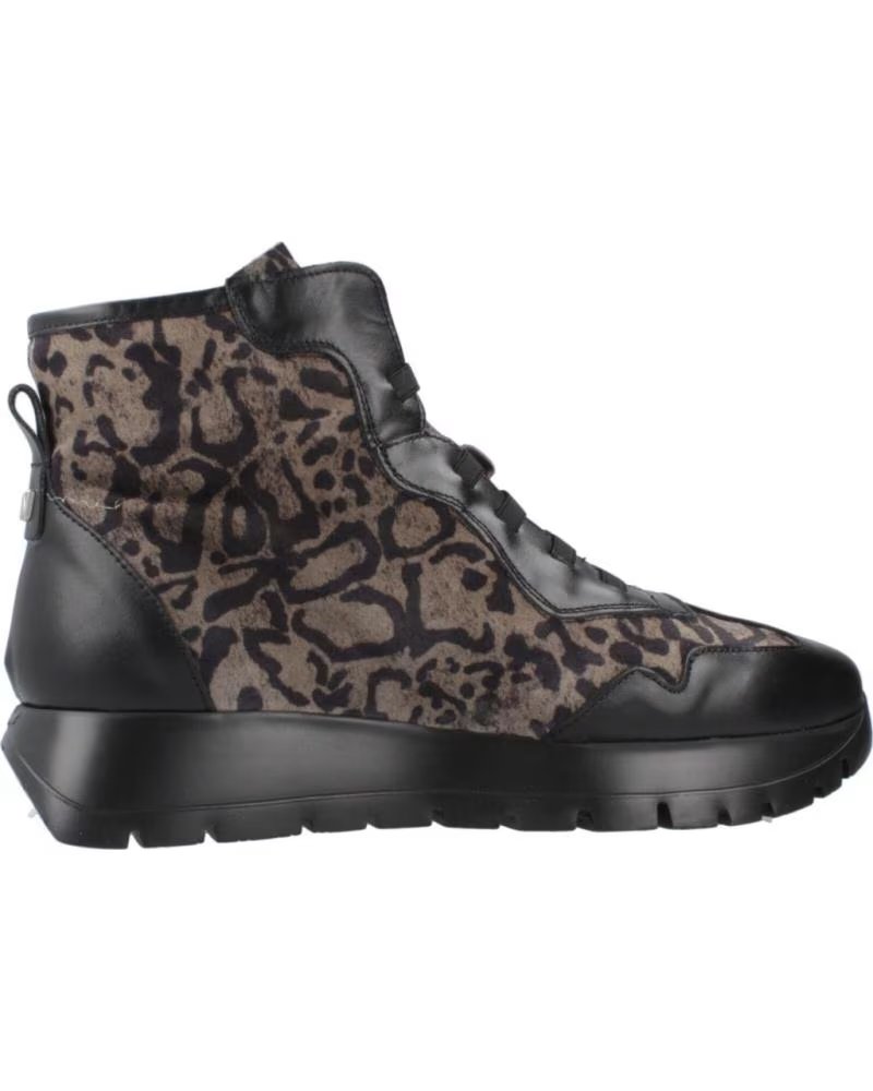 WONDERS STIVALETTI A2451 ANIMALIER NGRKAKY