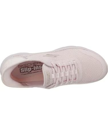 SKECHERS ZAPATILLAS DE RUNNING 590503200013 EN ROSA PARA UNISEX LIGHT PINK