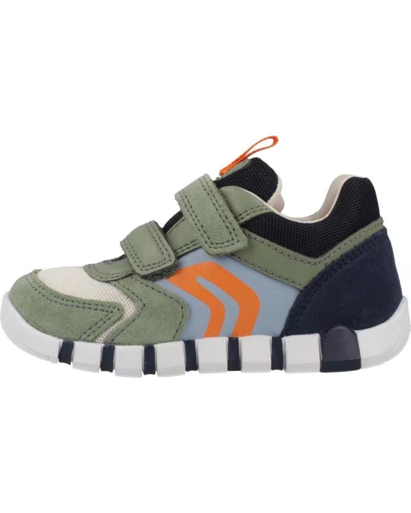 GEOX IUPIDOO BOY KINDERSNEAKER IN GRÜN CD3F4