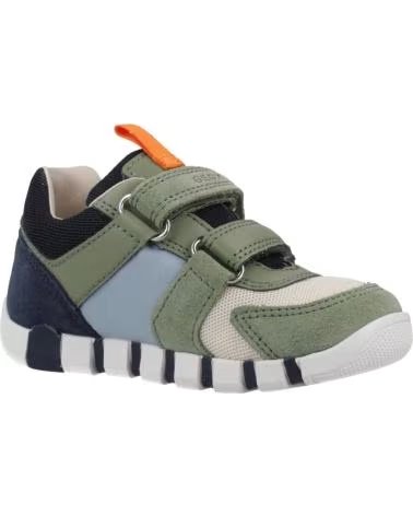 GEOX IUPIDOO BOY KINDERSNEAKER IN GRÜN CD3F4