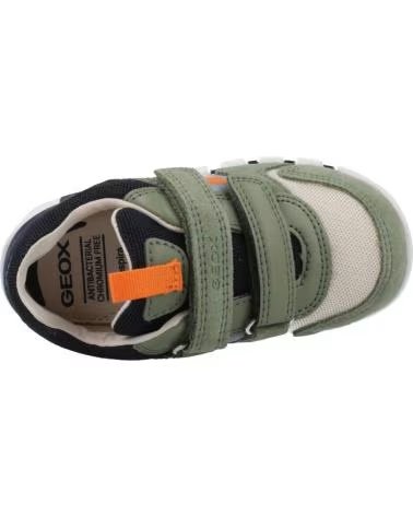 GEOX IUPIDOO BOY KINDERSNEAKER IN GRÜN CD3F4