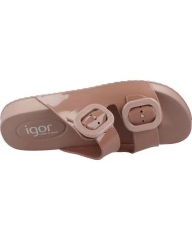 Sandali per Donna IGOR CHANCLAS MUJER HABANA BRILLO VARIOS S10334 ROSA