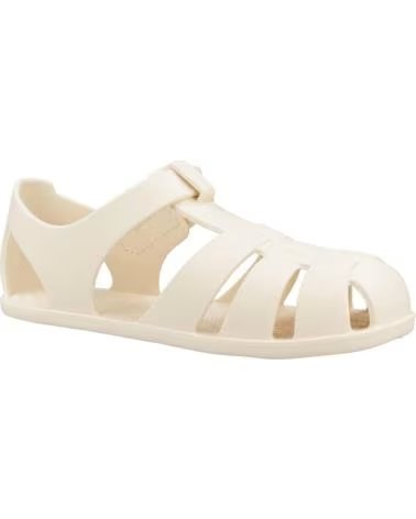 Zehansandalen für Mädchen und Junge IGOR BADESCHUHE MODELL NEMO SOLID COLOR 11855 ELFENBEIN 79