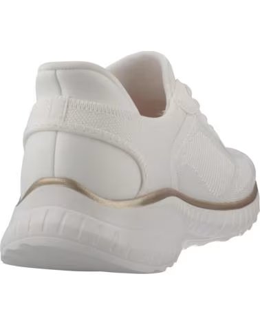 SKECHERS ZAPATILLAS 117497-WTGD EN BEIGE PARA MUJER WHITE-GOLD TEXTILE