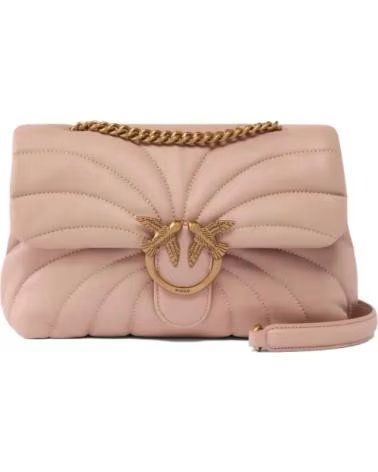 PINKO BOLSOS MUJER MODELO A1EX LOVE MINI PUFF CL COLOR ROSA C79Q